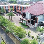 Kampus ITSK RS dr. Soepraoen dari udara